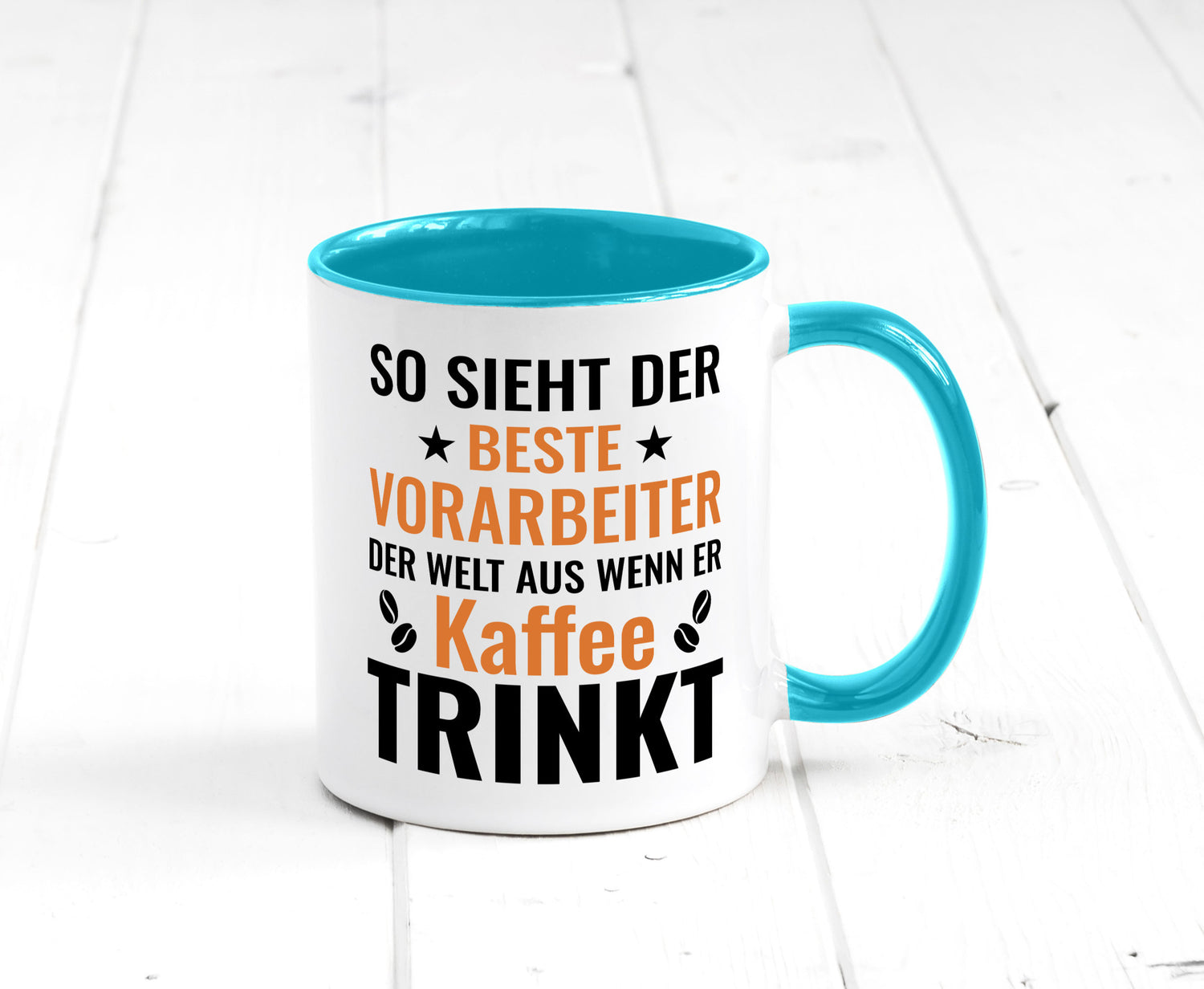 Kaffee trinkt: Vorarbeiter | Kollege Teamleiter Geschenk Arbeit Kollegen Büro