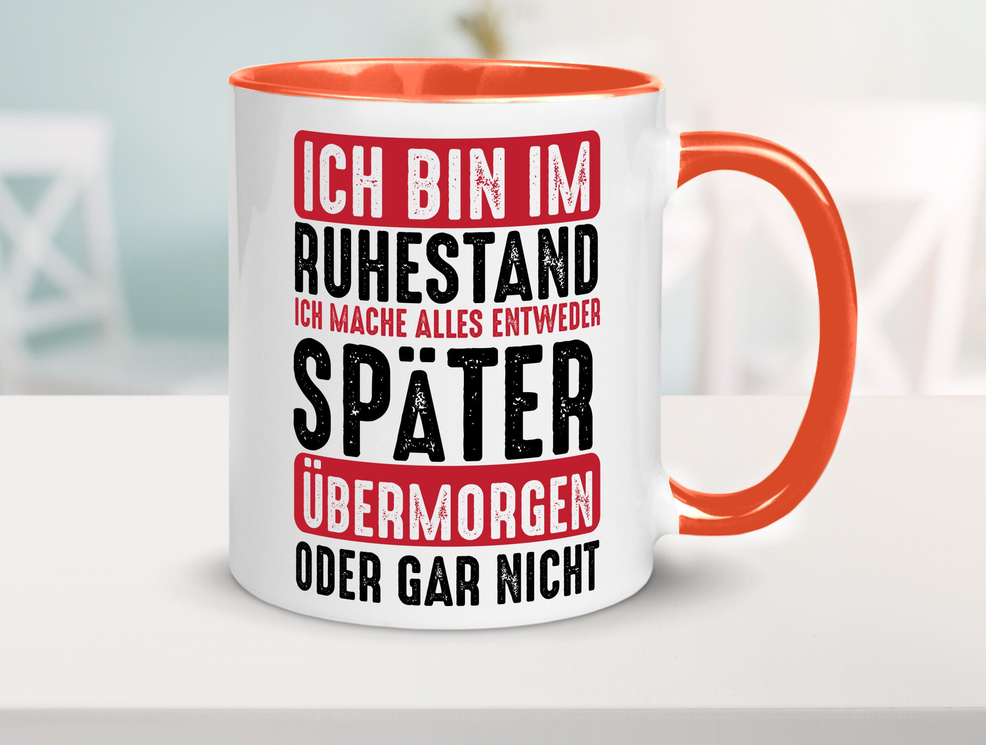 Ich mache alles später oder gar nicht | Rentner Ruhestand Geschenkidee Jubiläum
