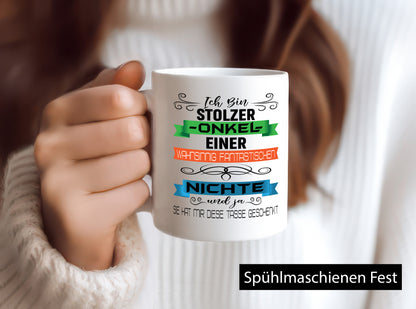 Ich bin Stolzer Onkel | Fantastisches Geschenk Humor Geschenkidee lustiger
