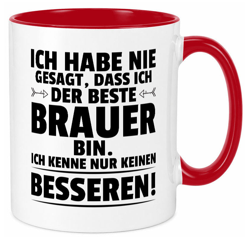 Der Beste Brauer | Bier Brauerei Humor Geschenkidee Tasse