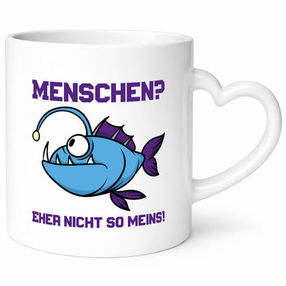 Mürrischer Fisch | Zyniker Tasse Menschenhasser Geschenk Humor Geschenkidee