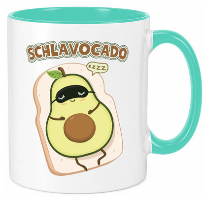 Schlavocado | Avocado lustig Humor Geschenkidee Geschenk Tasse