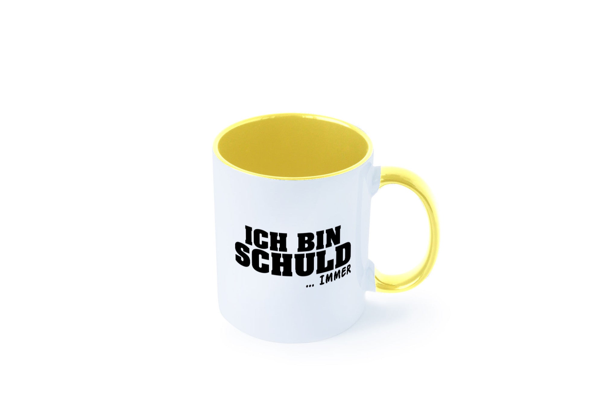 Ich bin Schuld | Schwarze Schaff lustig Humor Geschenkidee Geschenk Tasse