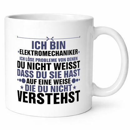Löse Probleme: Elektromechaniker | Mechaniker v2 lustig Humor Geschenkidee