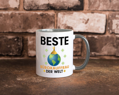 Welt Beste Bürokauffrau | Kauffrau Geschenk Arbeit Kollegen Büro lustiger