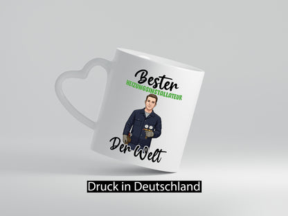 Bester Heizungsinstallateur | Heizungsbauer v2 lustig Humor Geschenkidee