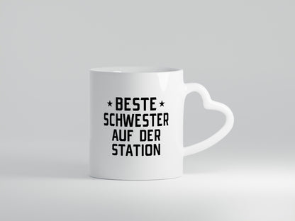 Beste Schwester auf der Station | Sterne Krankenschwester Geschenkidee Humor