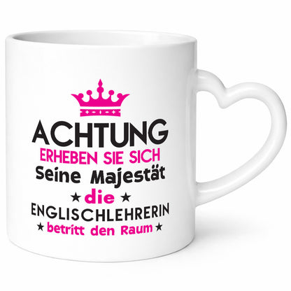 Seine Majestät Englischlehrerin | Englisch Lehrerin Geschenkidee Humor Tasse