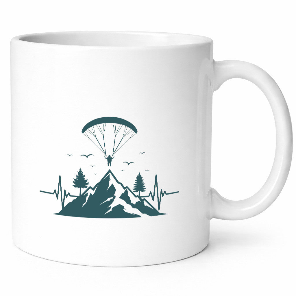 Gleitschirm | Motiv Paragleiter Gleitschirmfliegen vl5 Humor Geschenkidee Tasse