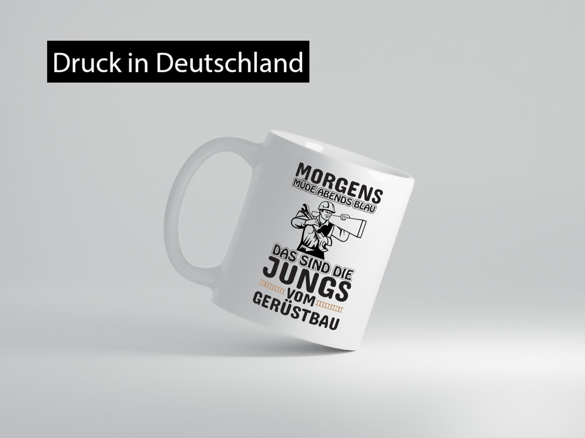 Jungs vom Gerüstbau | Gerüstbauer Tasse Baustelle Geschenk Humor Geschenkidee