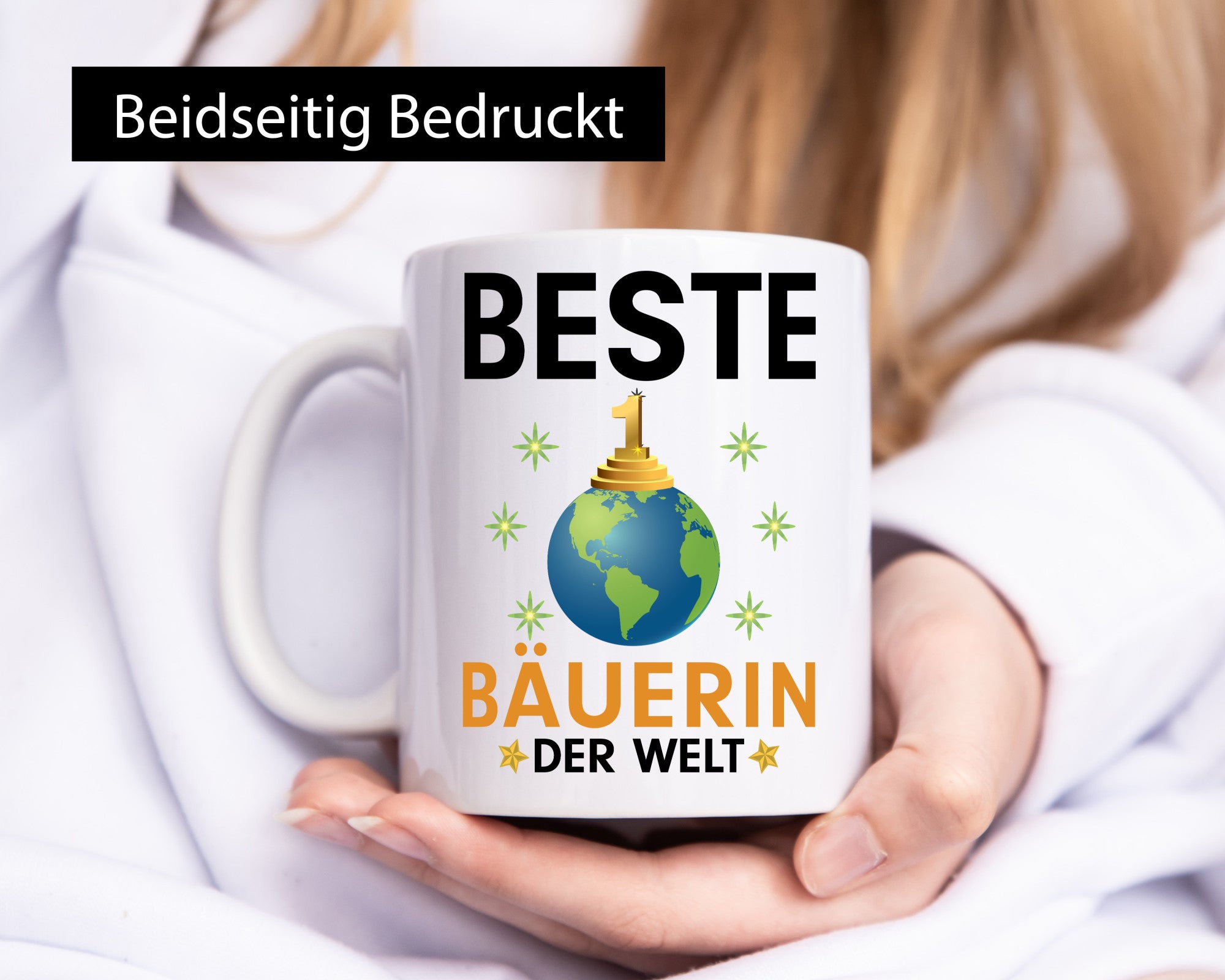 Welt Beste Bäuerin | Bauernhof Landwirtschaft Geschenkidee Humor Tasse