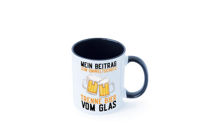Beitrag zum Umweltschutz | Biertrinker Party Pils lustiger Spruch Geschenk