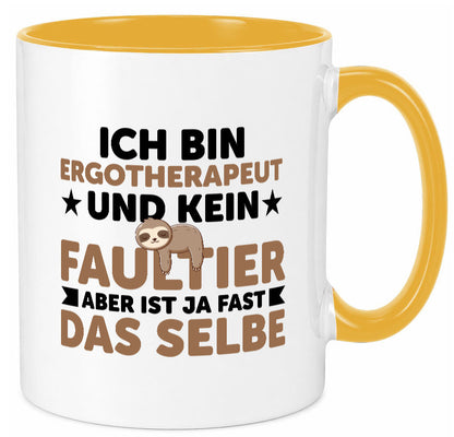 Ich bin kein Faultier: Ergotherapeut | Ergotherapie Geschenk Tierliebhaber
