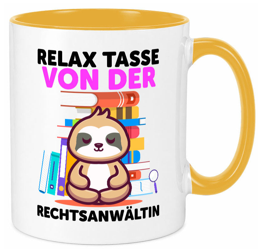Relax Tasse: Rechtsanwältin | Jurstin Anwältin Geschenkidee Humor Tasse