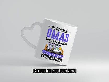 Coole Omas fahren Wohnmobil | Bingo Großmutter Humor Familie Geschenkidee Tasse