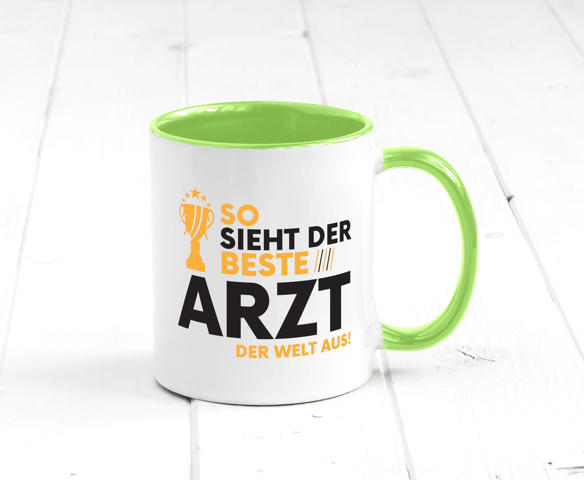 Der Weltbeste Arzt | Medizin Doktor Facharzt lustiger Spruch Geschenk Humor Tasse