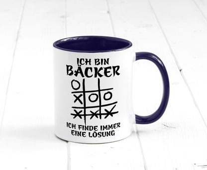 Ich bin Bäcker finde immer eine Lösung | Meister lustig Humor Geschenkidee