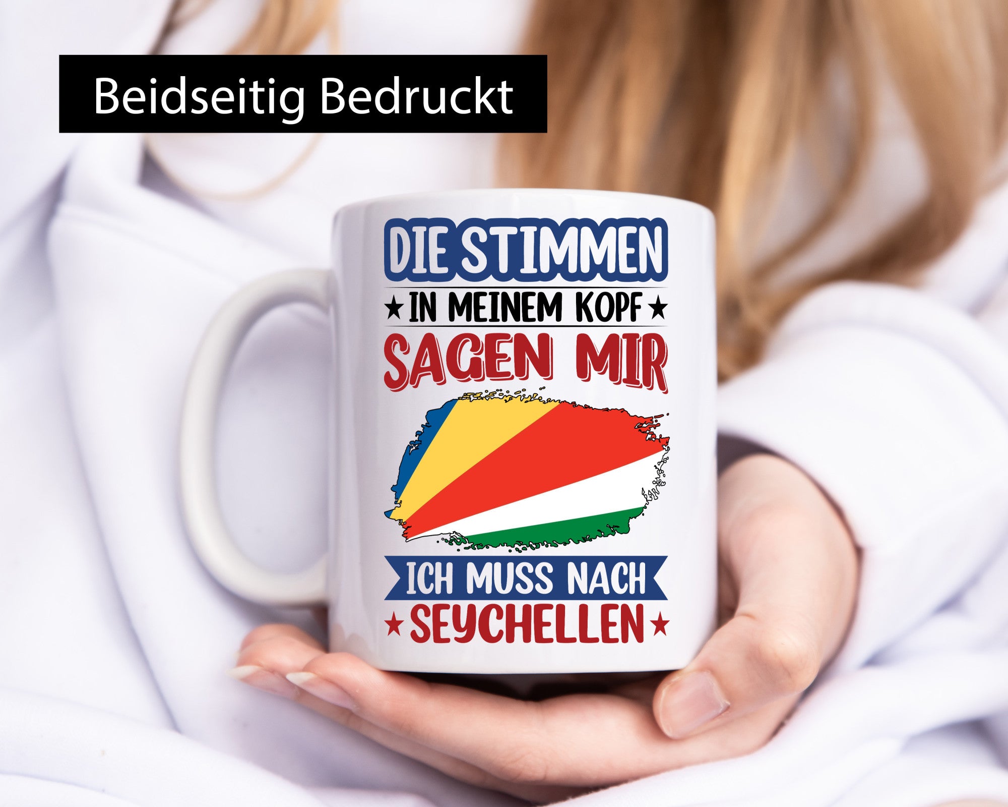 Seychellen | Urlaub Stimmen in meinem Kopf Traumland v2 lustig Humor