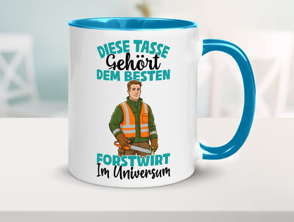 Im Universum: Forstwirt | Waldarbeiter lustig Arbeit Kollegen Büro Geschenk
