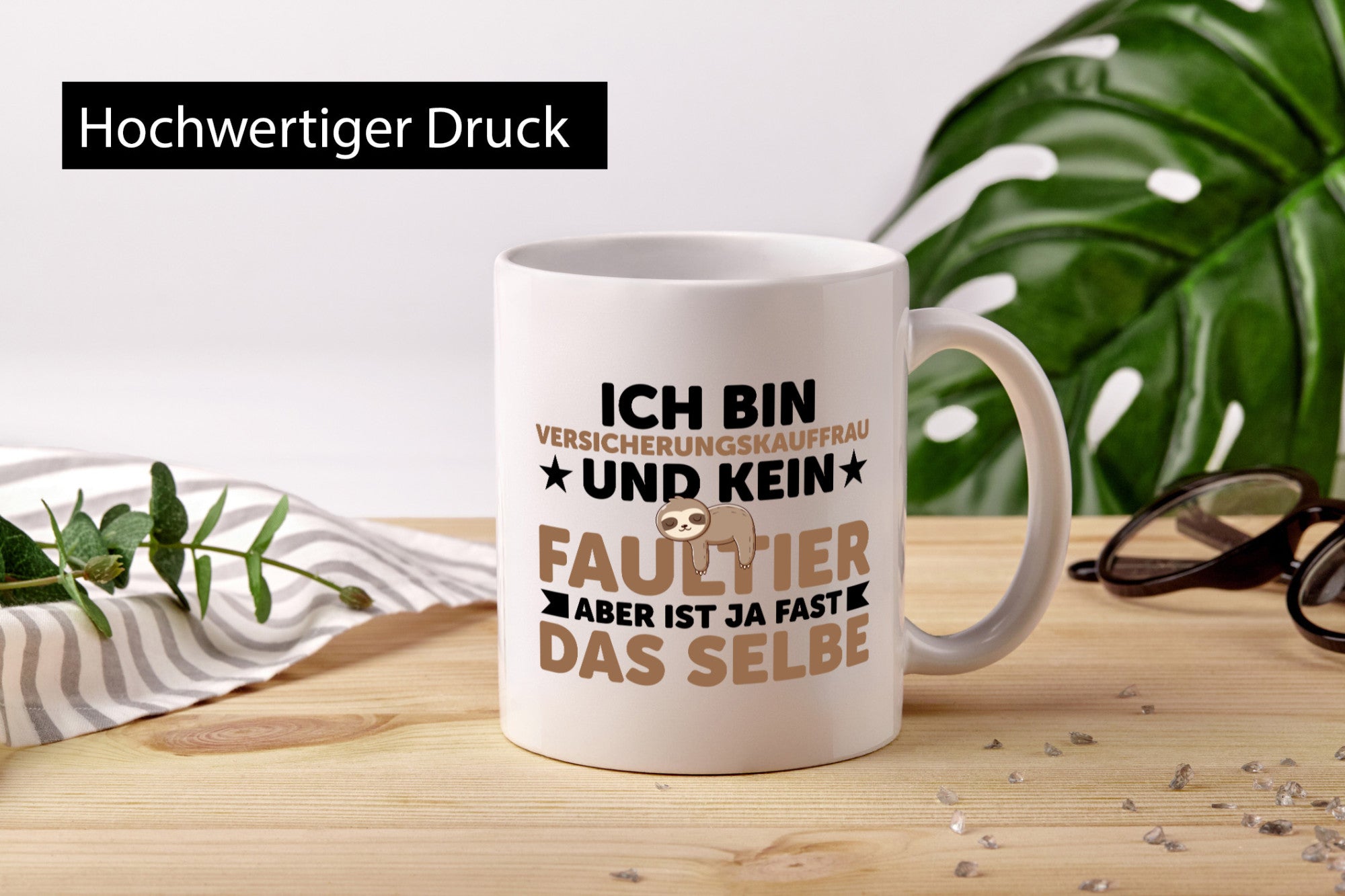 Ich bin kein Faultier: Versicherungskauffrau | Kauffrau v2 Humor Tierliebhaber