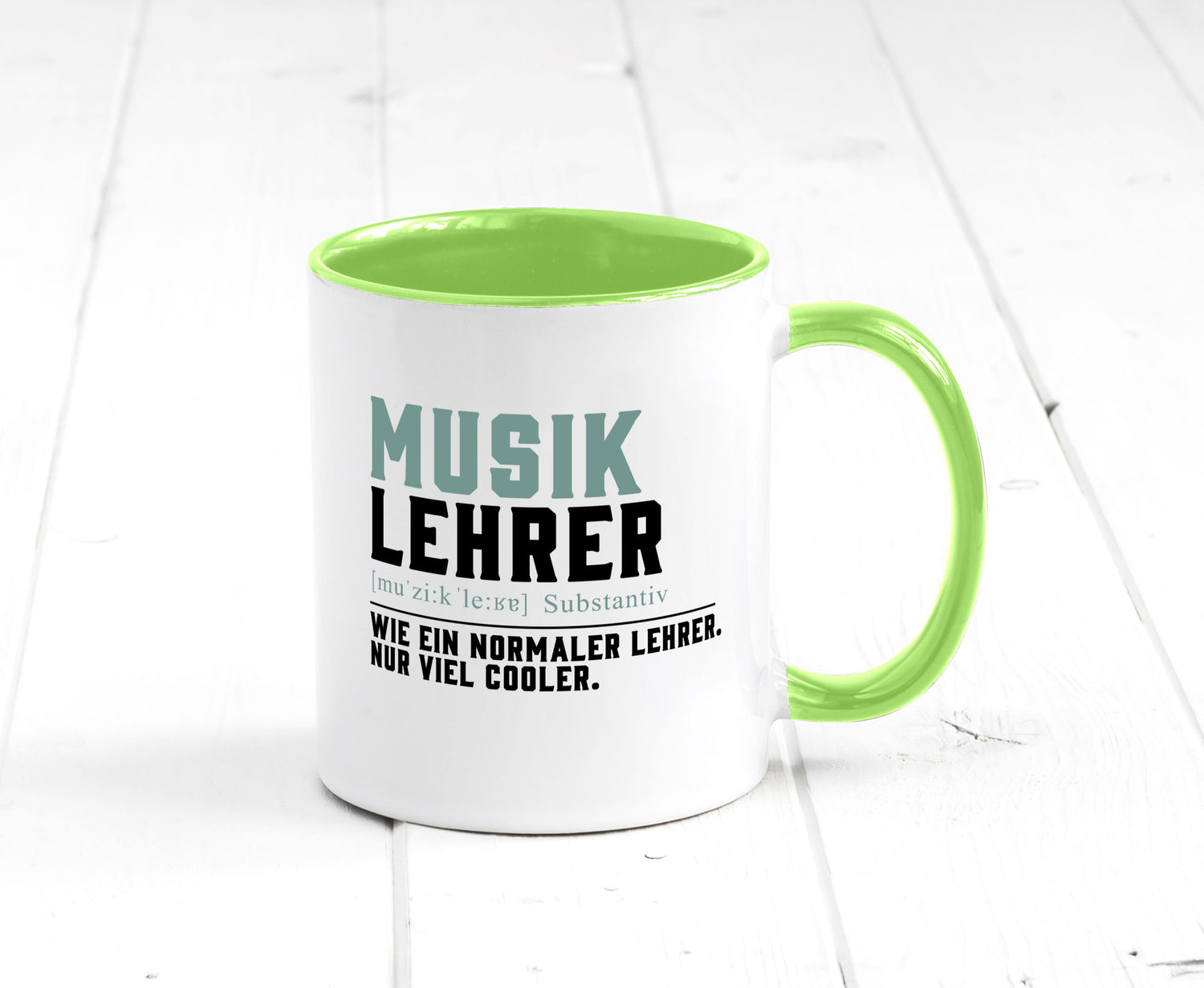Musiklehrer | Lehrer Unterricht Lieblingslehrer Geschenkidee Humor Tasse