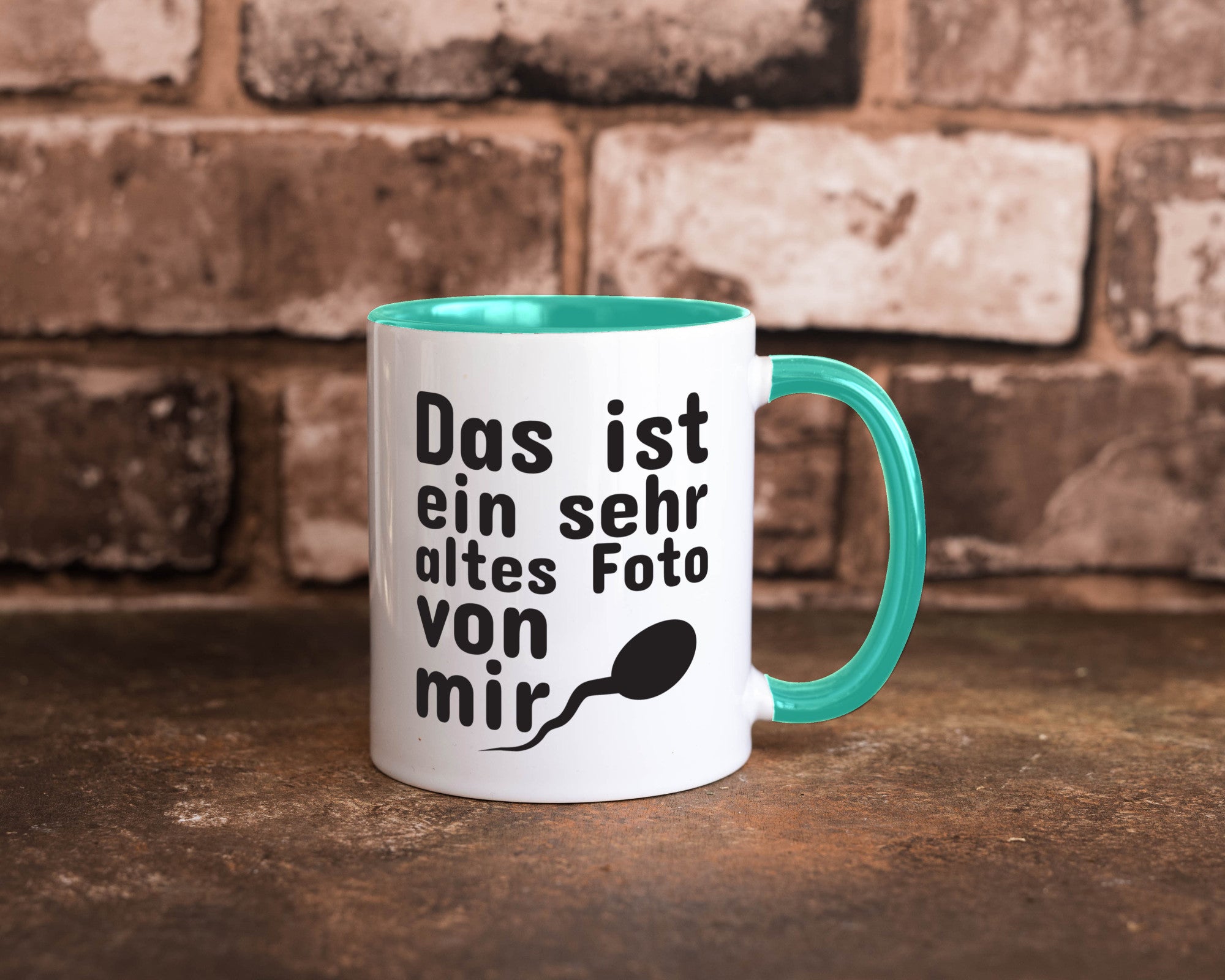 Sehr altes Foto von mir | lustige Tasse Männer Humor Geschenk Geschenkidee