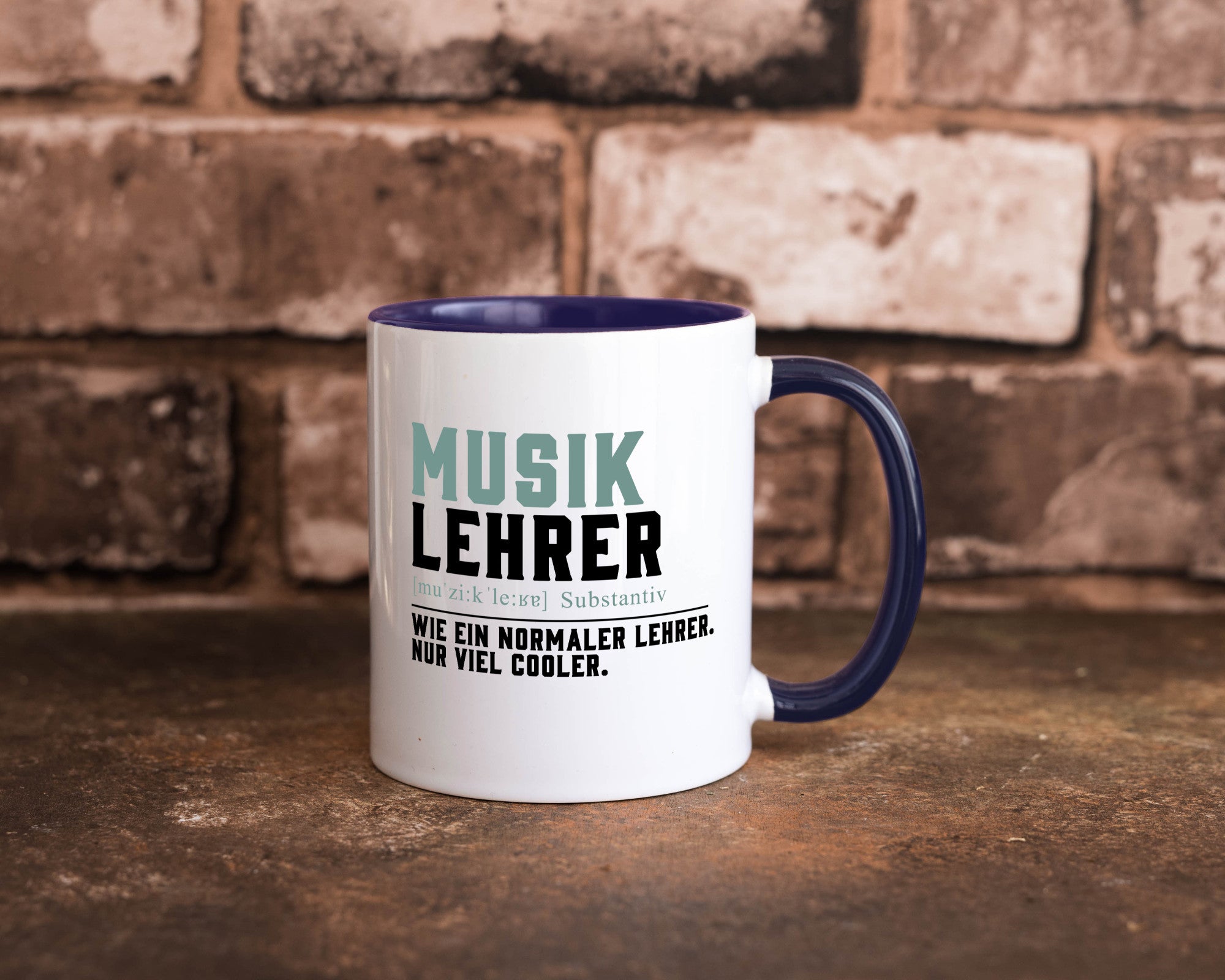 Musiklehrer | Lehrer Unterricht Lieblingslehrer Geschenkidee Humor Tasse