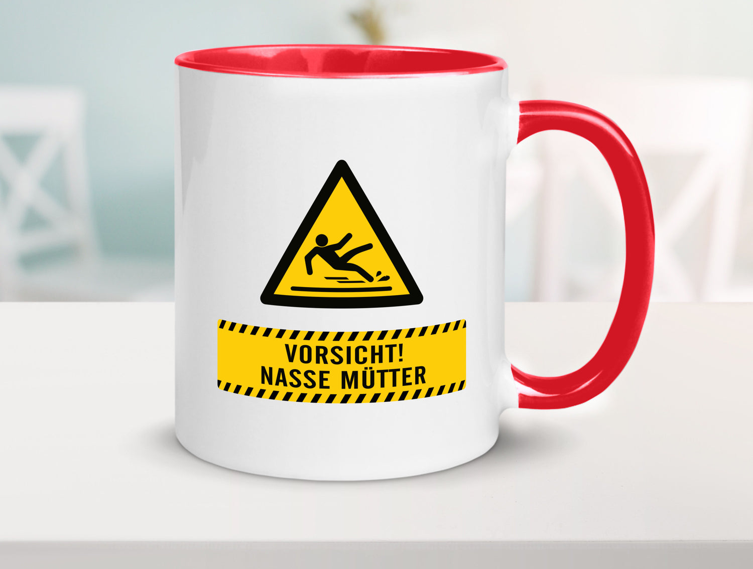 Vorsicht Nasse Mütter | Muttertag Geschenk Familie Geschenkidee lustiger Spruch
