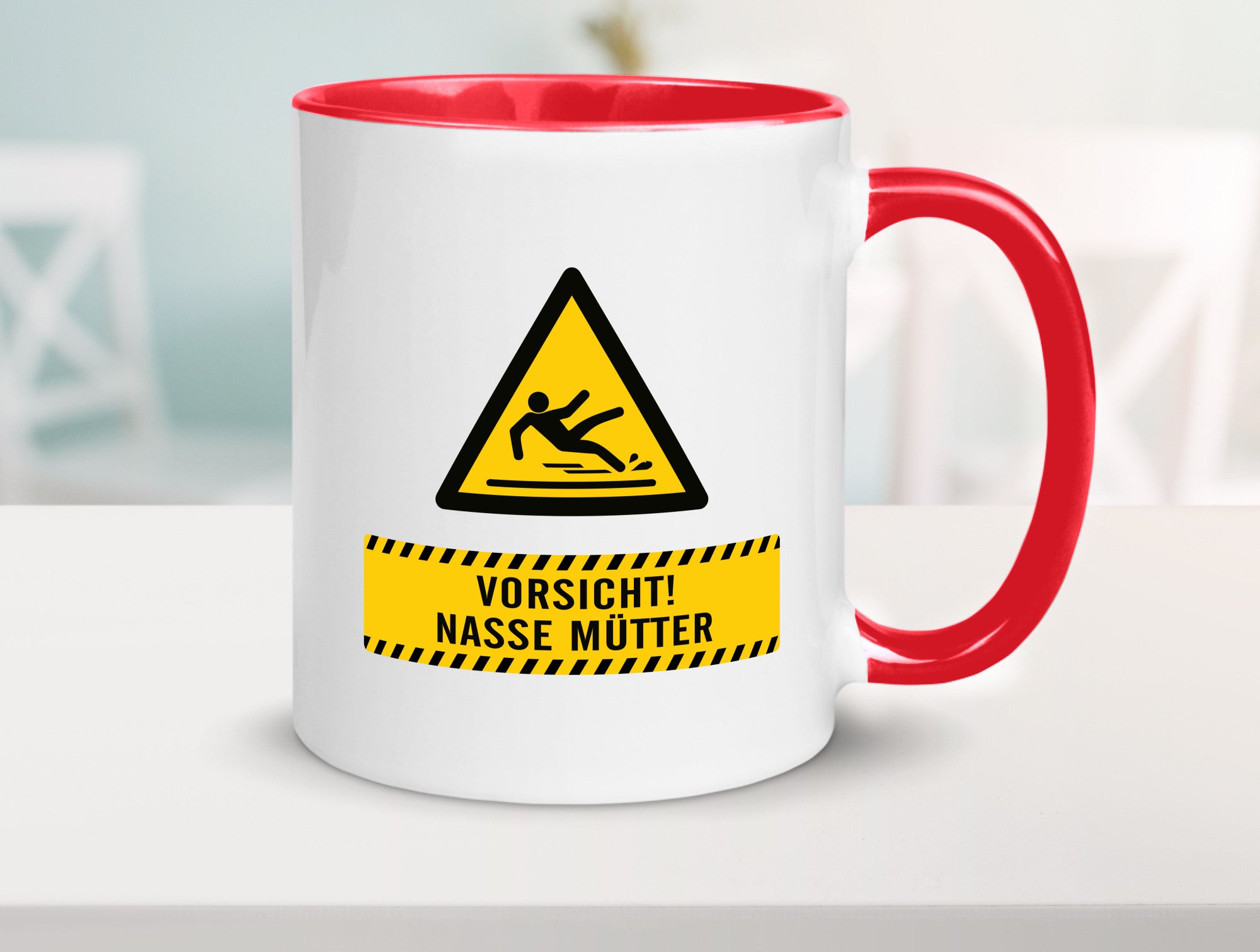 Vorsicht Nasse Mütter | Muttertag Geschenk Familie Geschenkidee lustiger Spruch