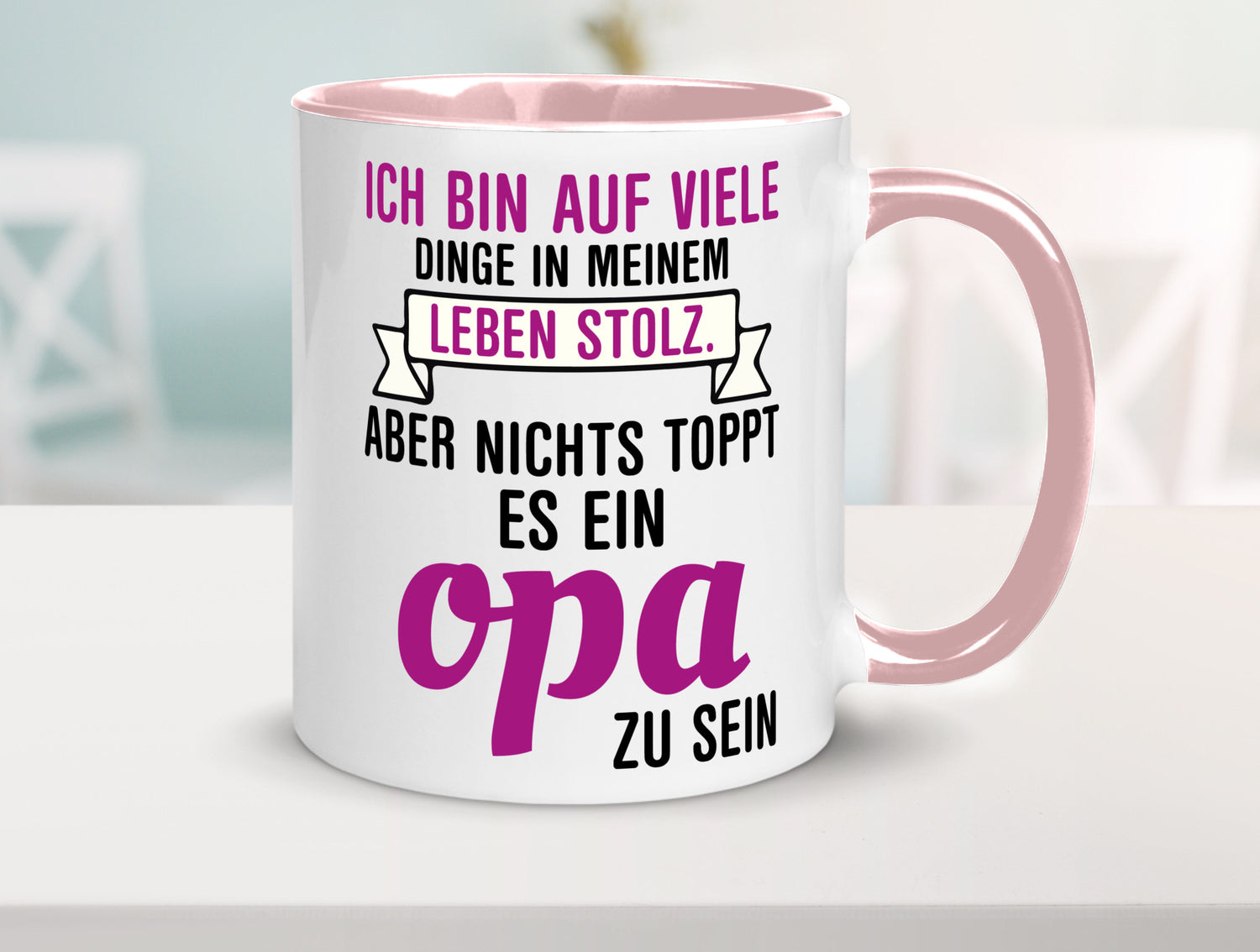 Opa Tasse | Stolzer Großvater Vatertag Enkelkinder Geschenk Familie