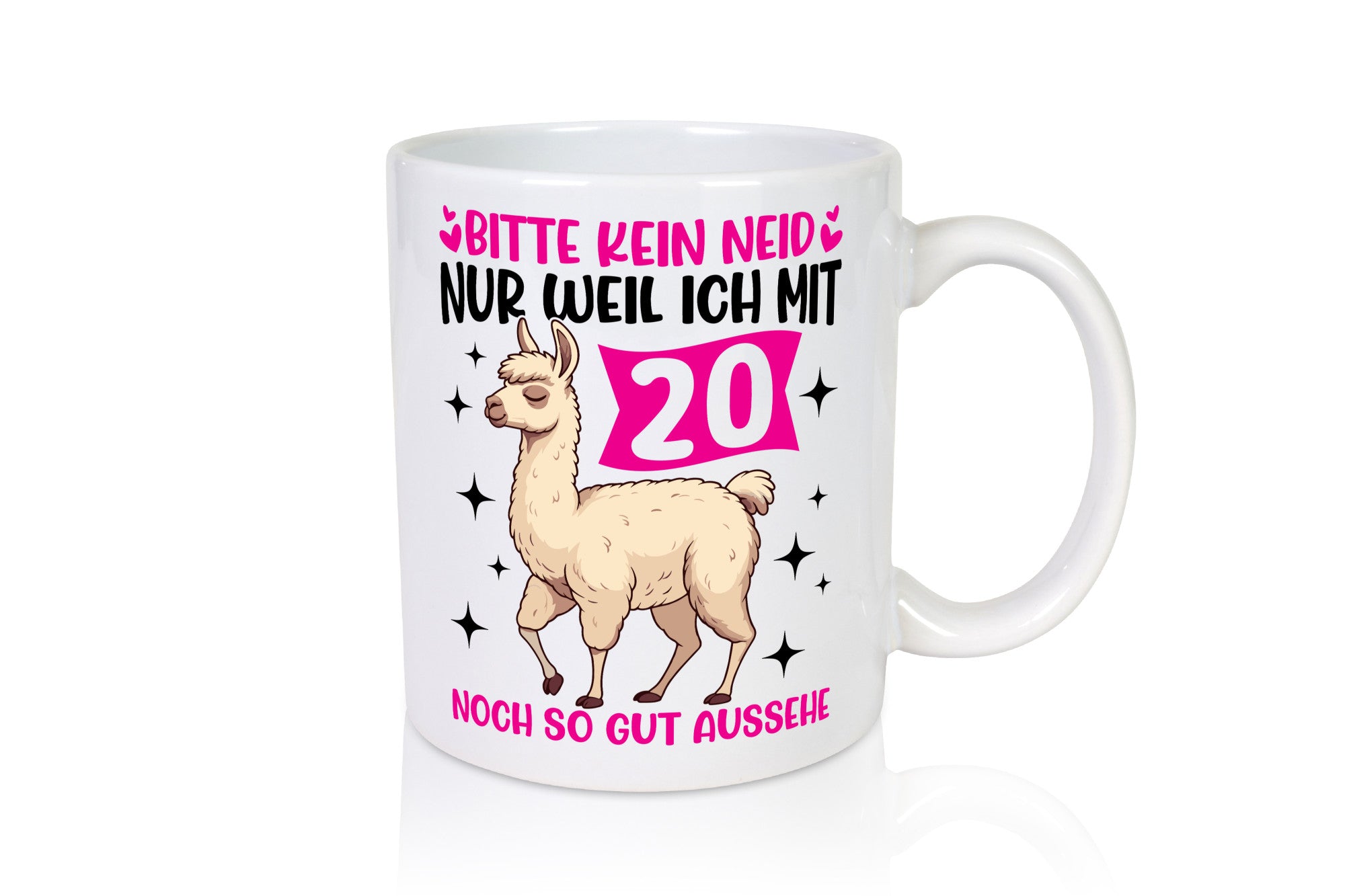 20. Geburtstag | 20 Jahre Lama gut aussehen Geschenkidee Humor Tasse