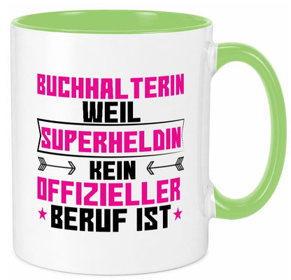Superheldin Buchhalterin | Buchhaltung Humor lustig Geschenkidee Geschenk Tasse