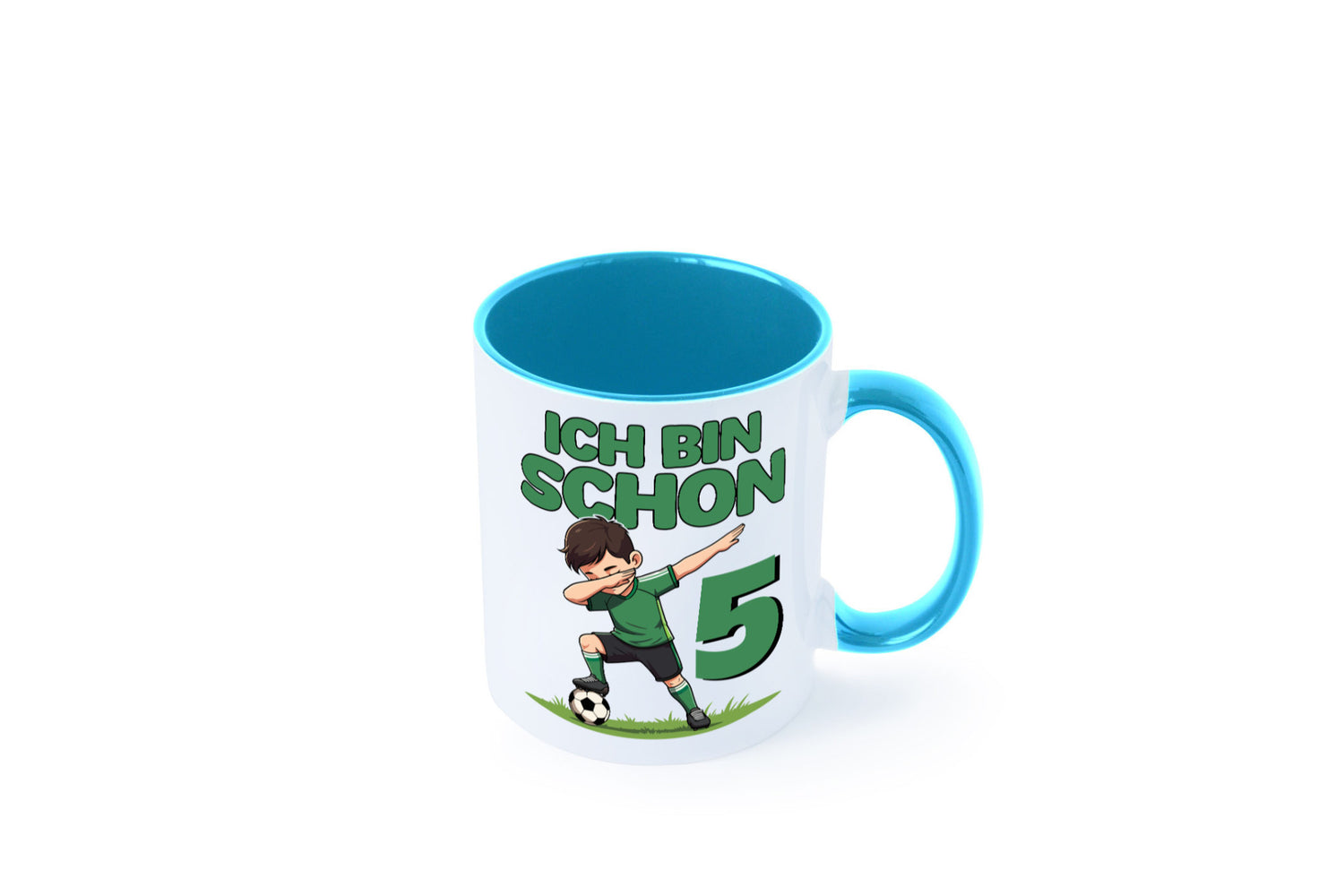 5. Geburtstag | 5 Jahre Fußballer lustiger Spruch Geschenk Geschenkidee Tasse