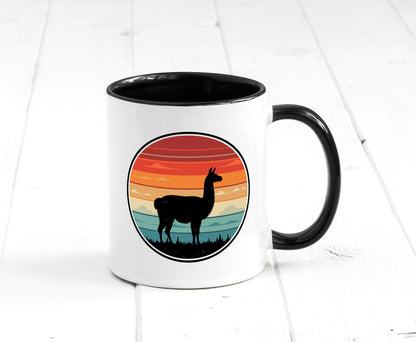 Lama | Alpaka Vintage Humor Geschenkidee Tasse