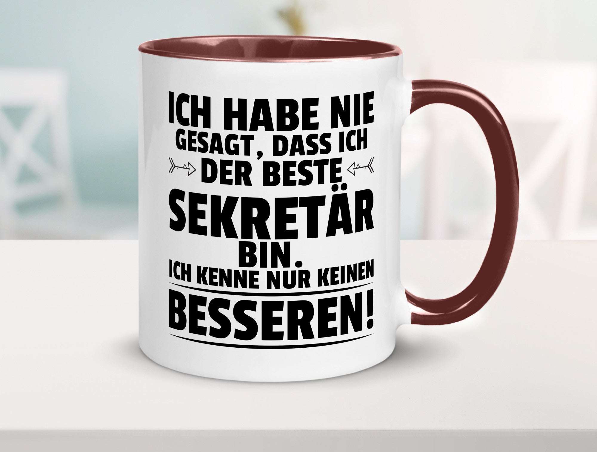 Keinen Besserer Sekretär | Büro lustiger Spruch Geschenk Arbeit Kollegen Tasse