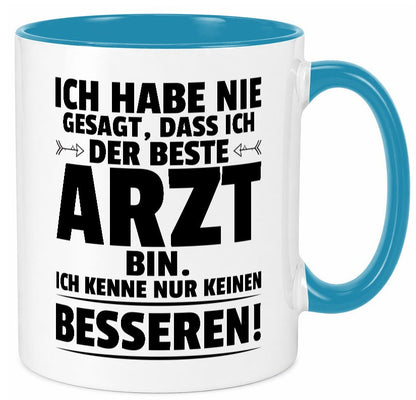 Der Beste Arzt | Medizin Doktor Facharzt lustig Humor Geschenkidee Geschenk Tasse