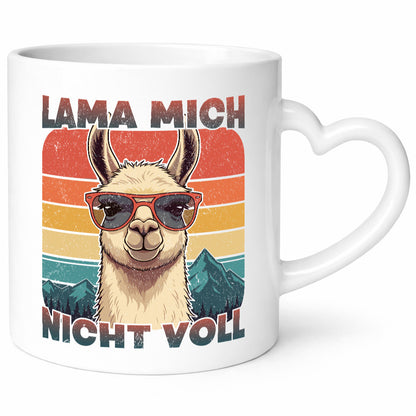 Laber mich nicht voll | Alpaka Kamel Retro lustig Humor Geschenkidee Geschenk