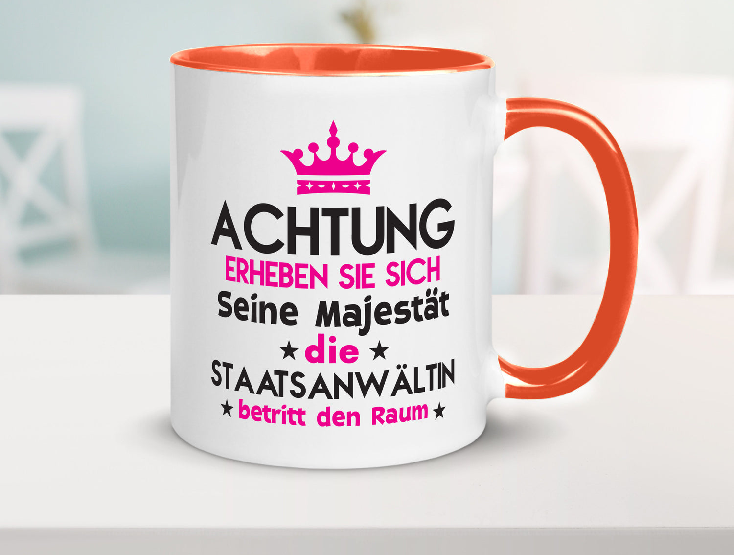 Seine Majestät Staatsanwältin | Anwältin lustiger Spruch Geschenk Humor