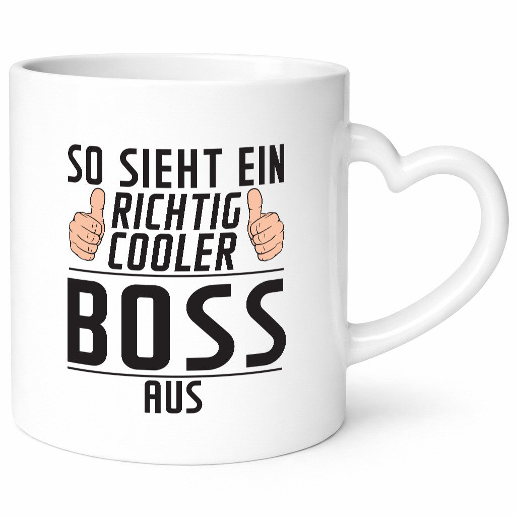 Richtig Cooler Boss | Führungskraft Vorgesetzter lustiger Spruch Geschenk Humor