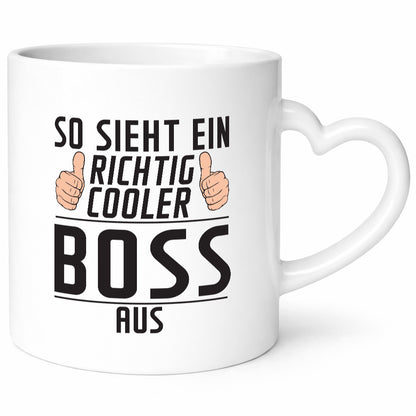 Richtig Cooler Boss | Führungskraft Vorgesetzter lustiger Spruch Geschenk Humor