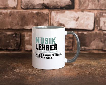 Musiklehrer | Lehrer Unterricht Lieblingslehrer Geschenkidee Humor Tasse