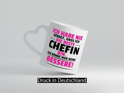 Die Beste Chefin | Führungskraft Vorgesetzte Geschenkidee Arbeit Kollegen Büro