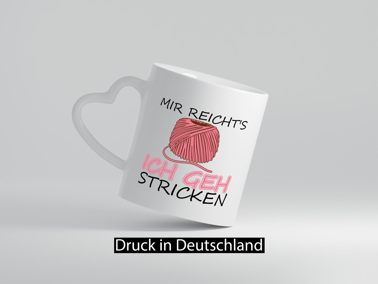 Ich geh stricken | Hobby Garn Handwerk lustiger Spruch Geschenk Humor