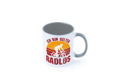 Ich bin Selten Radlos | Radfahrer Mountainbike Humor Geschenkidee Tasse