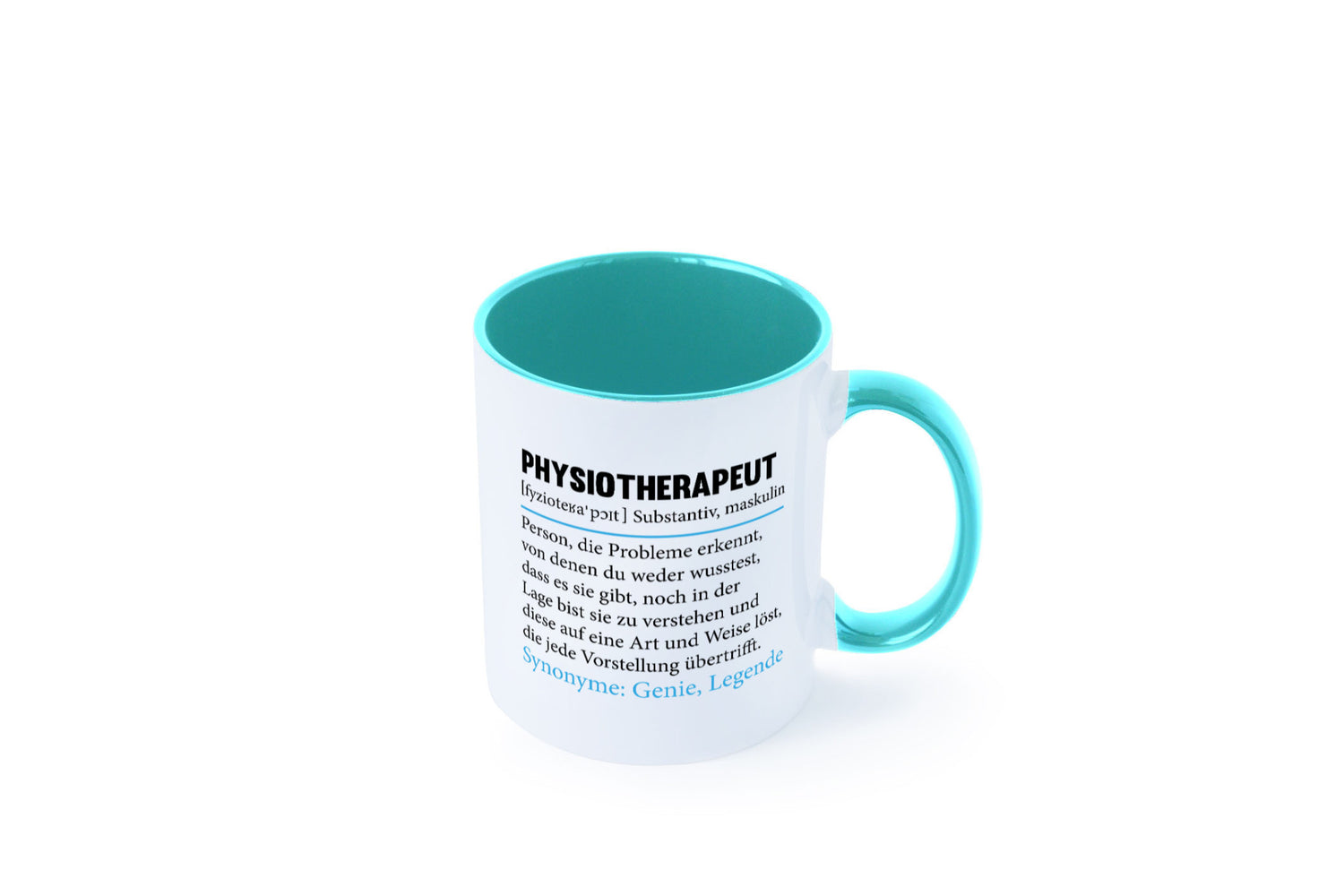 Physiotherapeut | Beruf Spruch Text lustig v2 Humor Arbeit Kollegen Büro