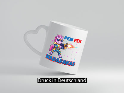 Pew Madafakas vl1 lustig Humor Geschenkidee Geschenk Tasse
