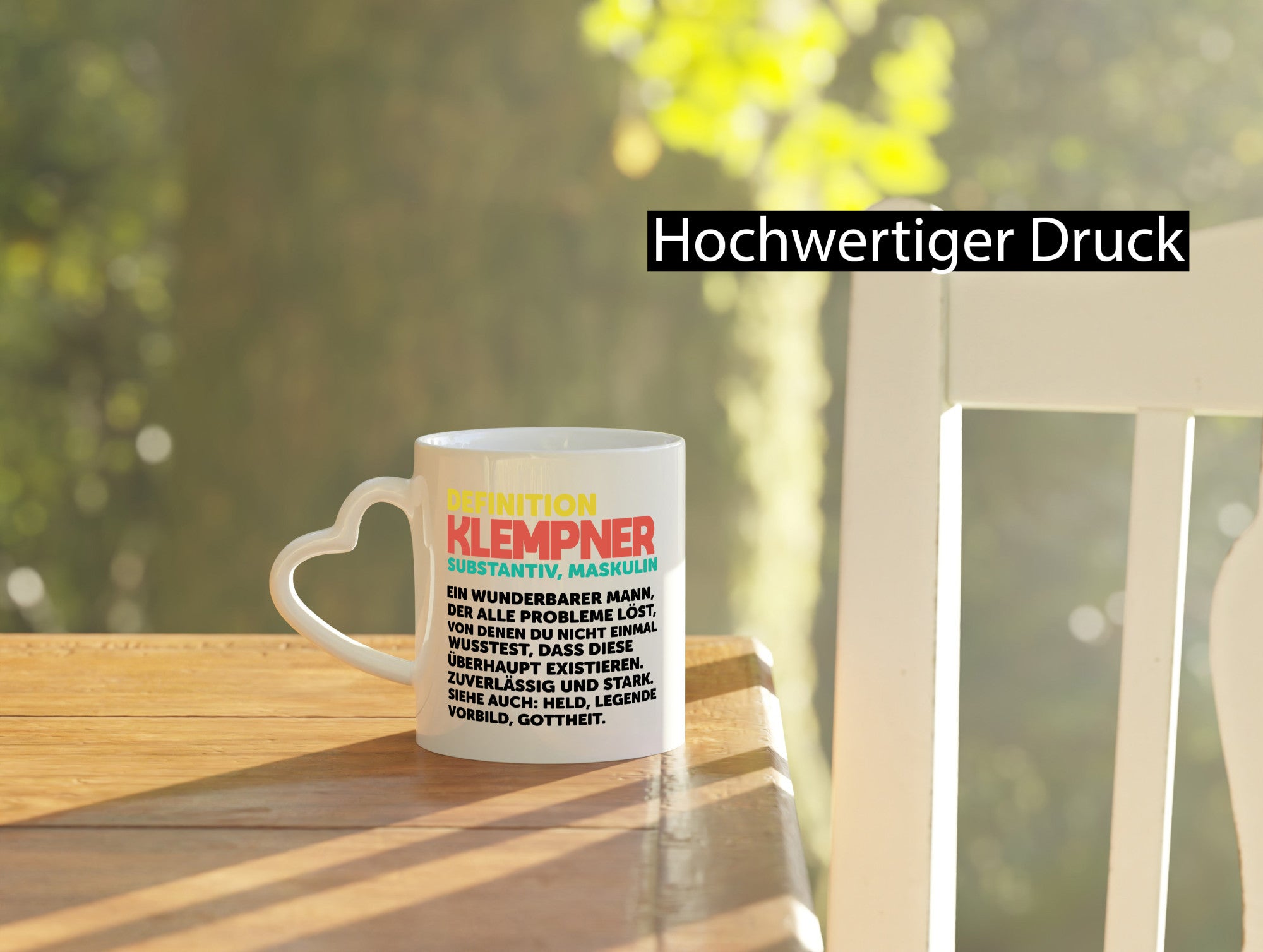 Definition Klempner | Arbeit Held Geschenkidee Kollegen Büro Humor Tasse