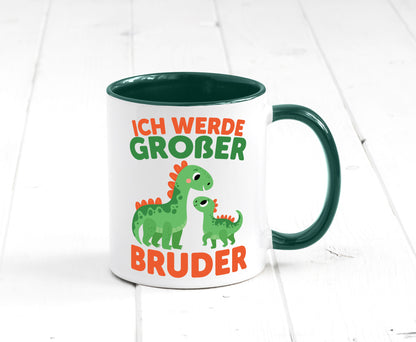 Ich werde Großer Bruder | Dino Brudersaurus lustig Humor Geschenkidee Geschenk