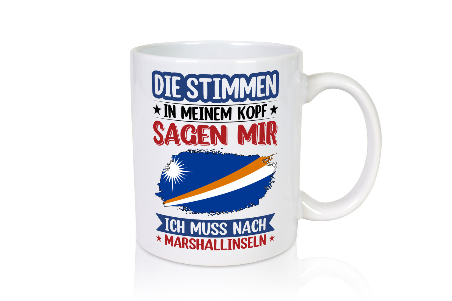 Marshallinseln | Urlaub Stimmen in meinem Kopf Traumland Humor Geschenkidee
