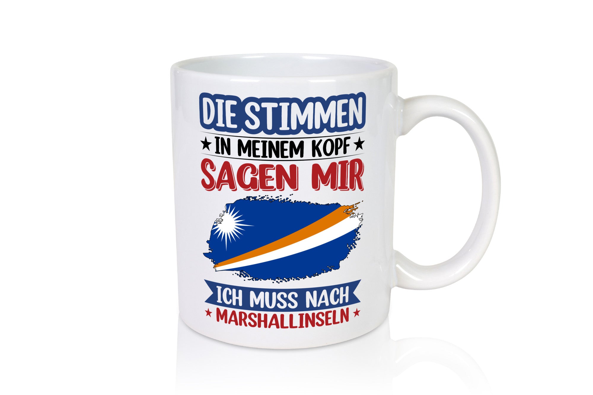 Marshallinseln | Urlaub Stimmen in meinem Kopf Traumland Humor Geschenkidee